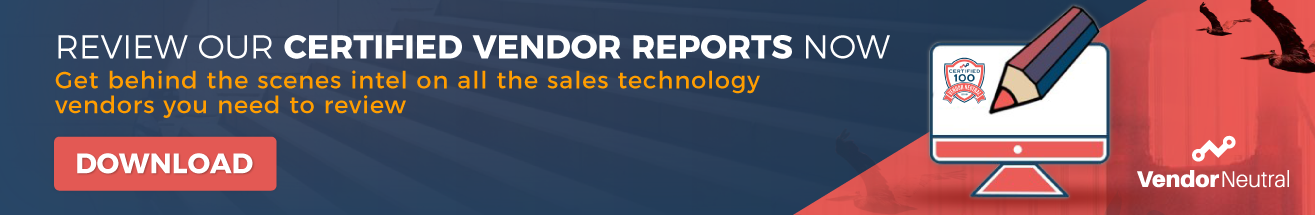Certified vendor reports