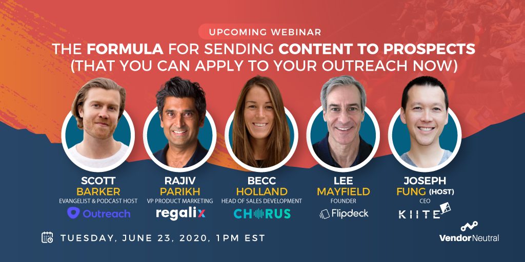 How to Use Content in Your Outbound Prospecting Cadence to Book More Meetings