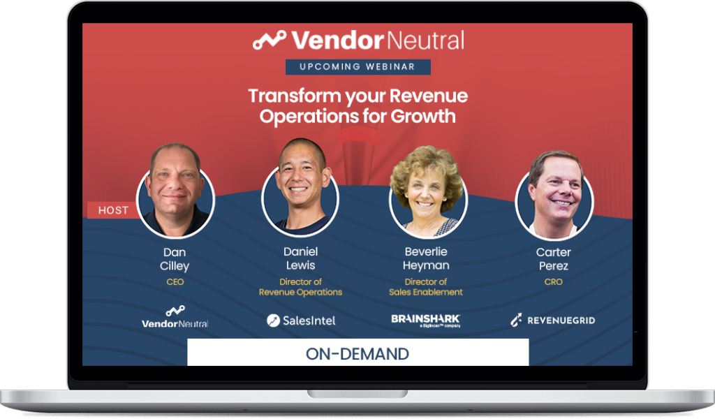 Transform Your Revenue Operations for Growth On Demand Webinar