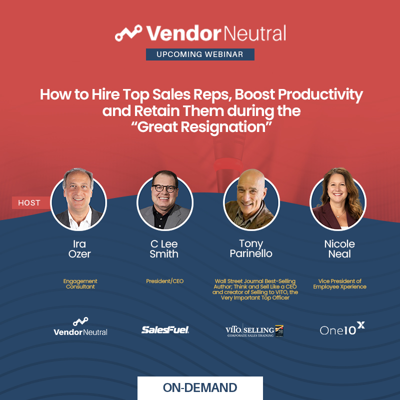 How to Hire Top Sales Reps, Boost Productivity and Retain Them during the “Great Resignation”