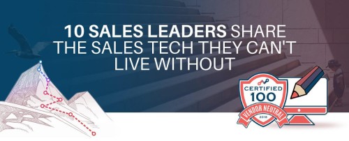 10 Sales Leaders Share the Sales Tech They Can't Live Without Featured Image