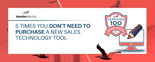 5 times you dont need new sales technology