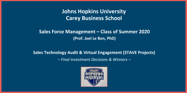 Vendor Neutral Partners With Johns Hopkins University To Support The Next Generation of Sales Professionals